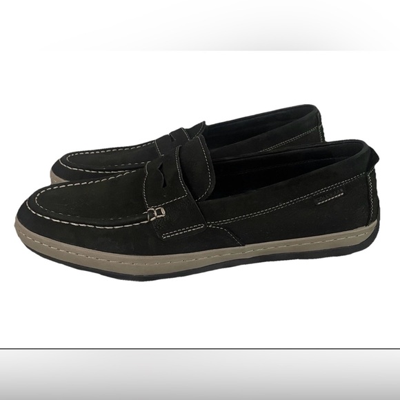 Cole Haan Other - Cole Haan Claude Penny Loafer C30989 Men’s 12 Black Suede
